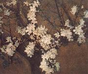John Russell Almond tree in blossom USA oil painting reproduction